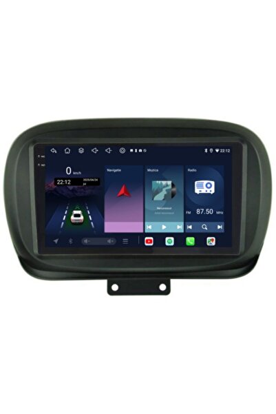 Piloton Navigație dedicată pentru Fiat 500X (după 2014) – 9 inch, 6GB RAM, 12...