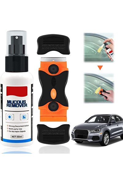 NALACAL مزيل اللاصق مع مكشطة شفرة حلاقة بلاستيكية - 50 مل