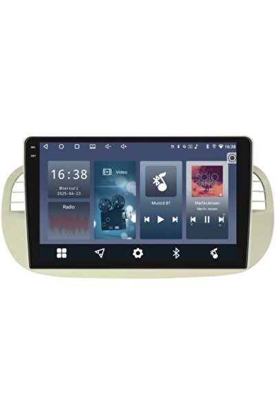 Piloton Navigație dedicată pentru Fiat 500 (2007-2015) - 9 inch, 2 GB RAM, 32...