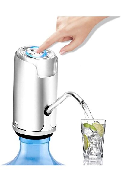 Gonice Rechargeable Electric Water Pump Dispenser with Stainless Pipe (Gallon Bottle)