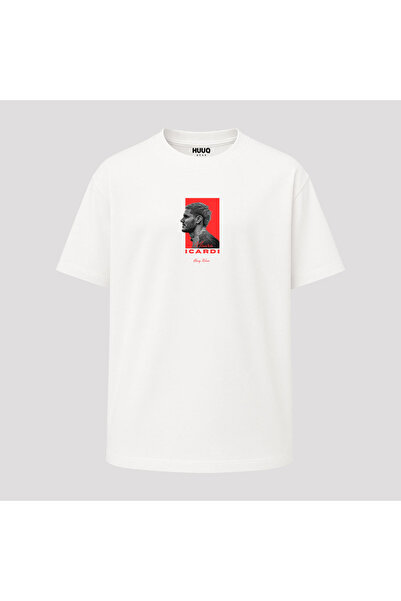 huuq wear Unisex M'âuro İ'cârd'i T-shirt %100 Pamuk
