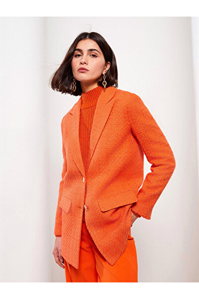 LC Waikiki Lcw Vision – Gemusterte Damenjacke mit langen Ärmeln