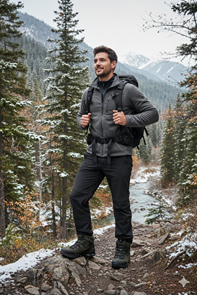 Deniz Terlik Men's Outdoor Waterproof Soft Inner Boots