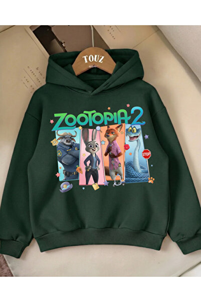 Touz Moda Young Zoo 3 Thread Thick Sweet Hoodie