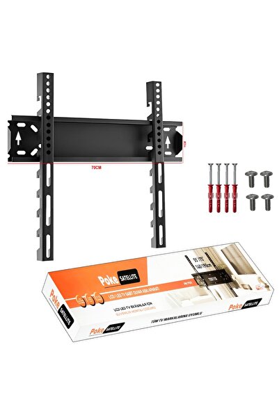 Poke 55'' 65'' 75'' 140-165-190cm Lcd Askı Aparatı Sabit PK-7011S