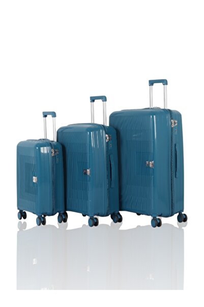 AVIATOR Unbreakable travel bag set – made of polypropylene – shock-resistant – consists of 3 bags in various sizes