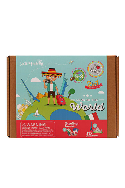 jack in the box Kit de lucru 2 în 1 în jurul lumii