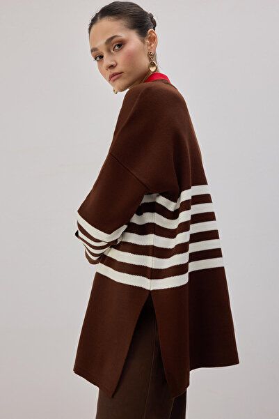 Touché Privé STRIPED KNIT TUNIC