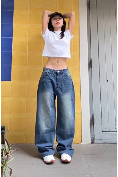 KOTOLOG Unisex Straight Leg Classic Jeans