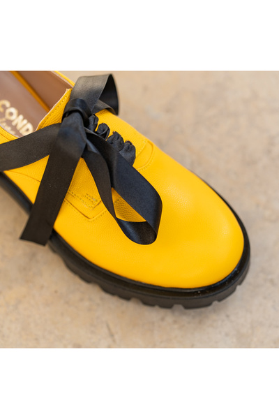 CONDUR by alexandru Women's Lace-Up Shoes Renate Yellow - 36