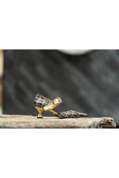 CONDUR by alexandru Women's Shoes Hourglass Heel Namira Sand - 37