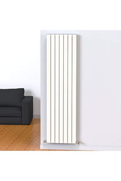 AEON Argus Alüminyum Dikey Radyatör 150 x 49 (7 Dilim) Kırık Beyaz