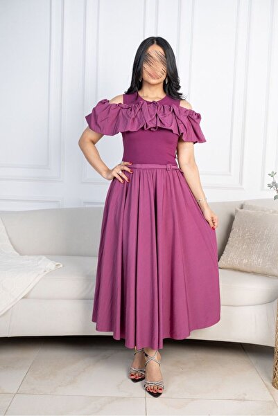 SELSAL soft midi dress