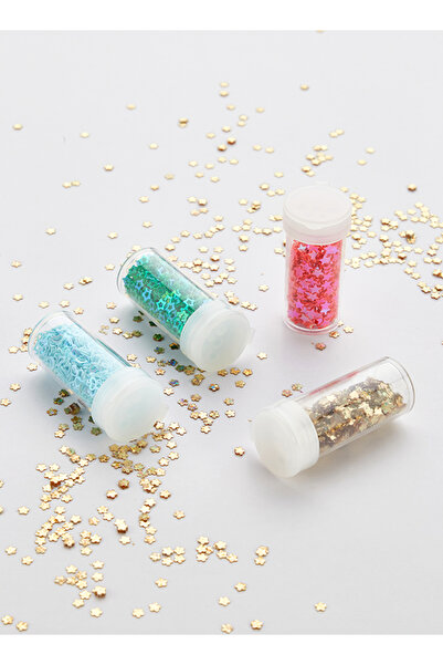 Lawazim Snail Glitter Glue 4pcs - Rainbow Craft Glue Stick Set