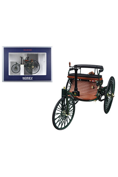 Norev Mercedes-Benz Patent Wagon Diecast Model 1/18 - Classic Color Green