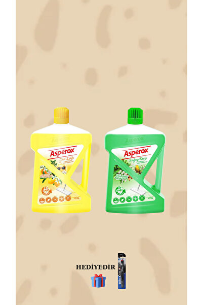 ASPEROX PORTAKAL&LİMON ÇİÇEĞİ 2500 ML VE ÇAM SANDAL AĞACI &MÜGE ÇİÇEĞİ 2500 M...