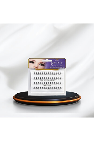 Royal Premium Double Volume Tufted Eyelashes – Long 13 mm, with free Adhesive Knot