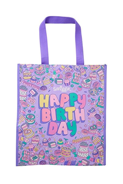 SMIGGLE Doğum Günü Yeniden Kullanılabilir Alışveriş Çantası
