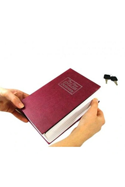 ahsun Book-Shaped Secret Safe Dictionary Design Piggy Bank (599599)