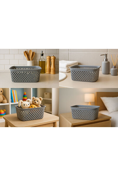 SİHİRLİ AYAKLAR Domi Organizer Basket Multi-Purpose Organizer Basket 24X18Cm 3Lt