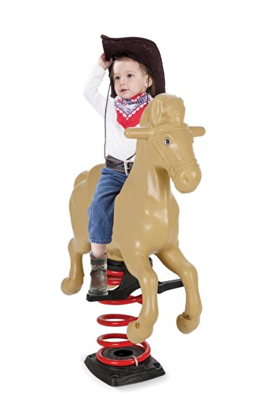 PİLSAN Children's swing on springs Funny Horse