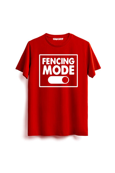 hakuof Printed Fencing T-Shirt Fencing Design T-Shirt