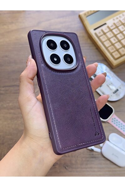 MTL Redmi Note 14 Pro Plus 5G Uyumlu Premium Deri Dokulu Darbelere Karşı Daya...