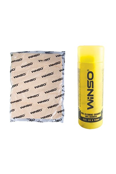 Winso Lavetă de curățare din piele de căprioară artificială 64х43 cm