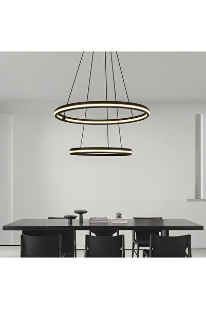 genric نجف مودرن اسود لون الانارة 3اضاءات 150 واط مجوز