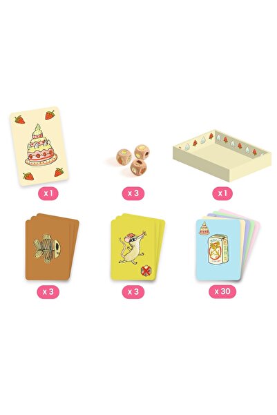 djeco Children's Dice Toy Confectionery Competition,