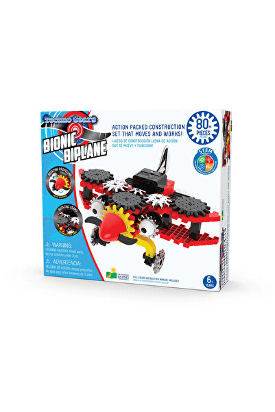 The Learning Journey Set de construcție biplan - Techno Gears