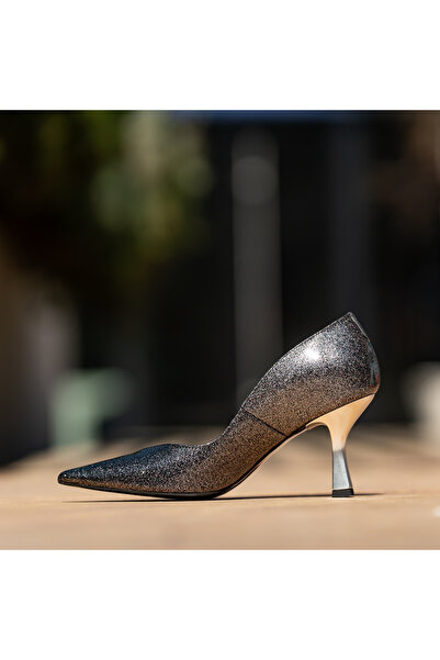 CONDUR by alexandru Women's Shoes Hourglass Heel Marta Argento - 37