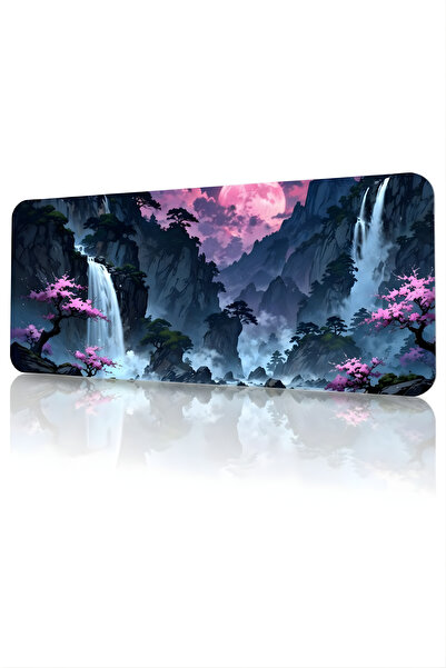 BLACK DEER 8 Different Model Stitched Edge 90X40 cm Digital Player Gaming Mouse Pad (Jungle Art)