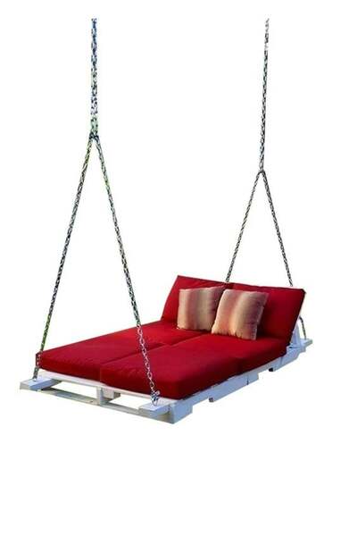 Bamena Wood Sunken Ahşap Salıncak