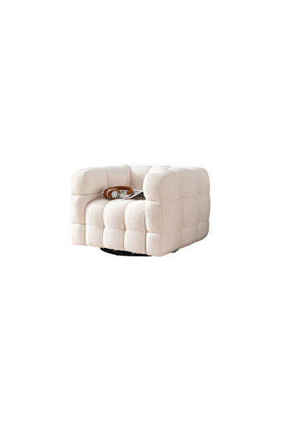 homejoyz | Bliss Lounge Chair Boucle & Swedish Wood - Off White