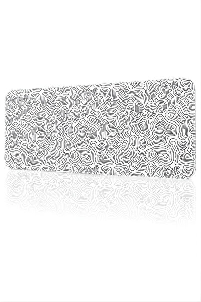 BLACK DEER 8 Different Model Stitched Edge 90X40 cm Digital Gamer Gaming Mouse Pad (White Typography)