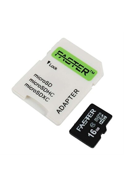 Faster 16Gb Uhs-I U1 Class 10 Micro Sdhc Memory Card