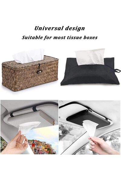 MAKINGTEC Facial Tissue, Car Refill Pack 2-Ply (20 Packs, 100 Pulls/Pack)