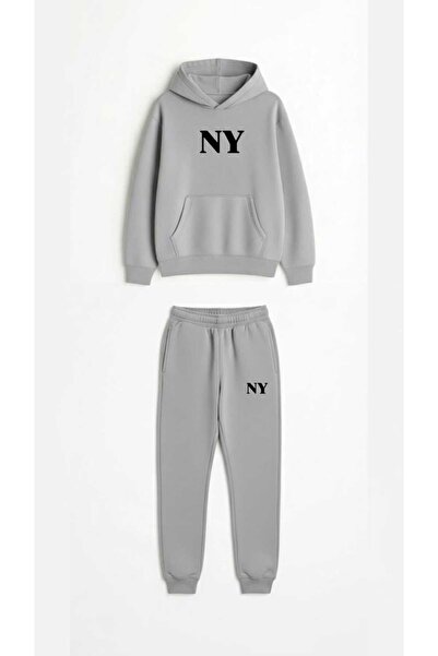 woonkey Premium Oversized Tracksuit Set Hooded Hoodie Jogger Minimal Design Soft Textured Streetwear
