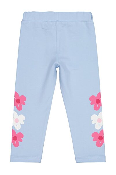 Civil Girls Чорапогащи с флорален принт за деца на възраст 2-5 години - сини ...