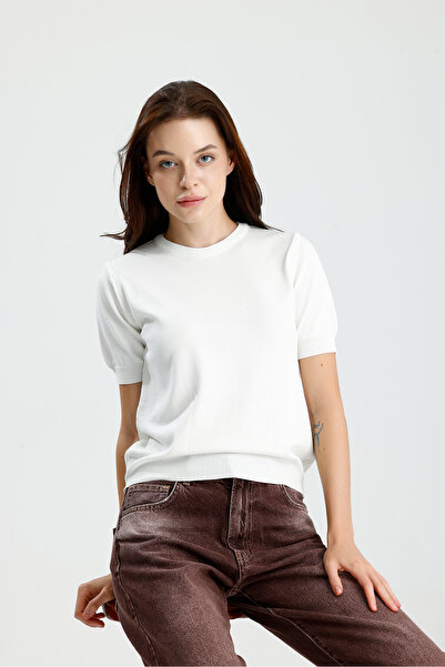 Figo Tricotaj de damă cu mânecă scurtă