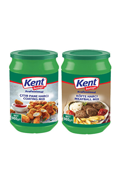 Kent Boringer 2’li Et & Tavuk Lezzet Seti Köfte Harcı & Çıtır Pane Harcı 900g...