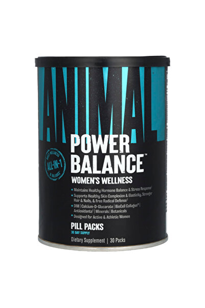 Animal Power Balance Women's Wellness 30 Paket - Perimenopoz ve Desteği