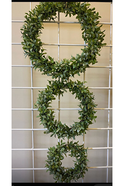 me too flower naturel decor kapı süsü ,kapı çelengi ,duvar süsü 3 lü