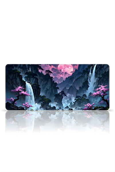 BLACK DEER 8 Different Model Stitched Edge 90X40 cm Digital Player Gaming Mouse Pad (Jungle Art)