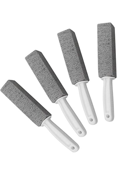 KASTWAVE حجر تنظيف الخفاف مع مقبض، منظف مزيل حلقات المرحاض - عبوة من 4 قطع