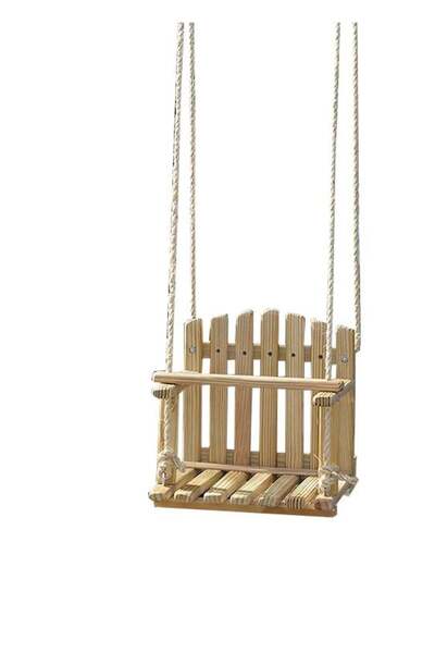 Bamena Wood Alleys Ahşap Salıncak