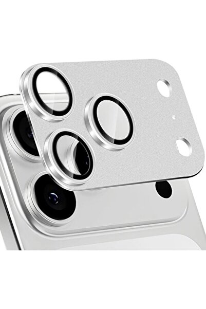 emybox واقي كاميرا آيفون 17 برو ماكس، إطار معدني يغطي الكاميرا بالكامل، واقي ...