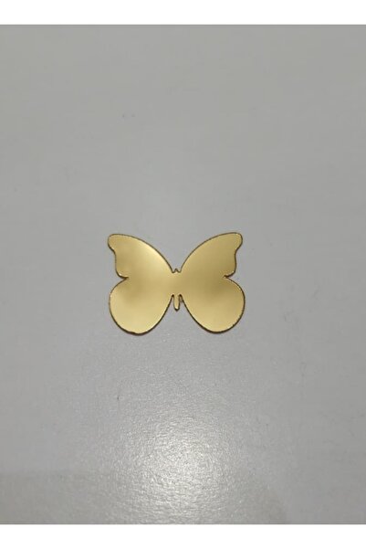 PAŞAOĞLU PLEKSİ 3cm Yapışkanlı Kelebek Figürü Pleksiden, Doğum Günü Süsü, Ev ...