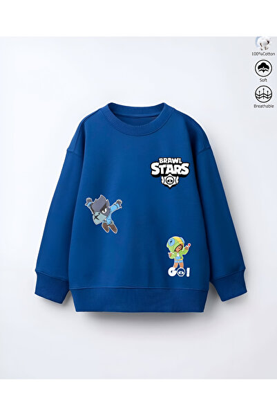 mirkidsclub Brawl Stars Çocuk Sweatshirt